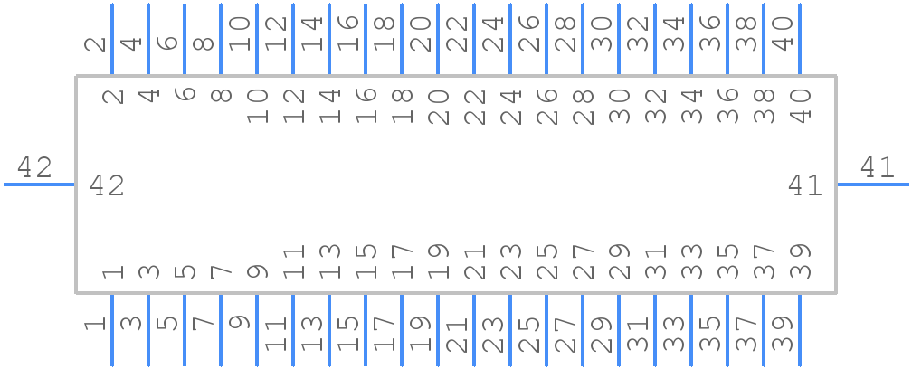 D3432-6202-AR - 3M - PCB symbol