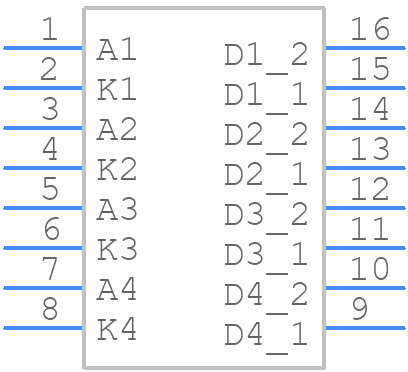 AQS225R2S - Panasonic - PCB symbol