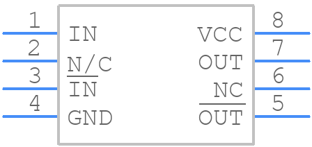HMC365S8GE - Analog Devices - PCB symbol