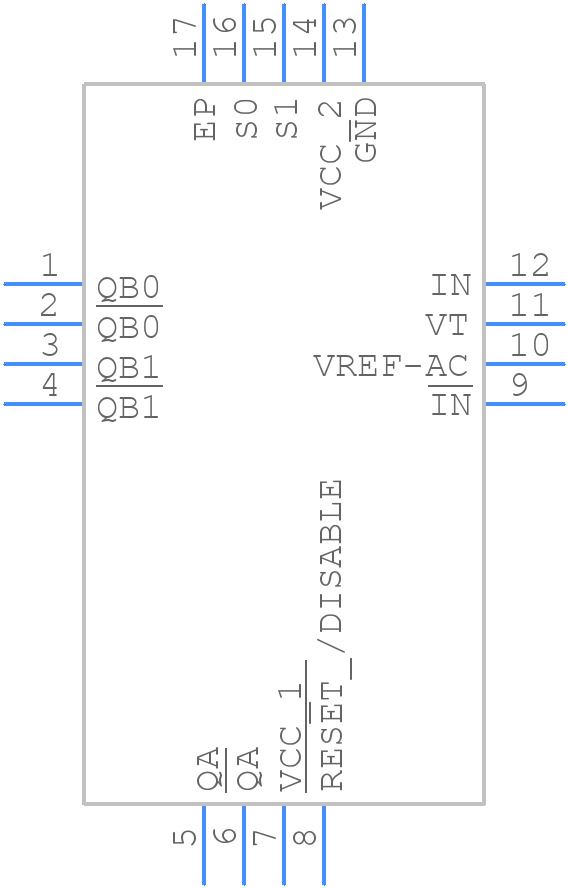 SY89872UMG - Microchip - PCB symbol