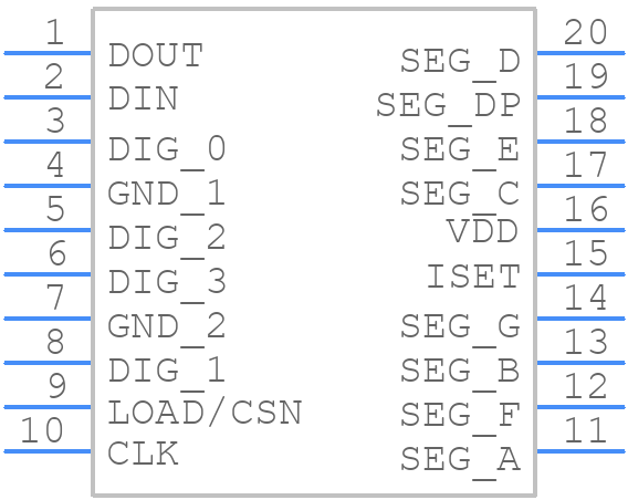 AS1108WL - ams OSRAM - PCB symbol