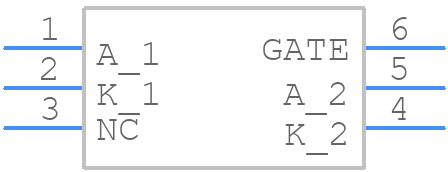 TLP748J(F) - Toshiba - PCB symbol