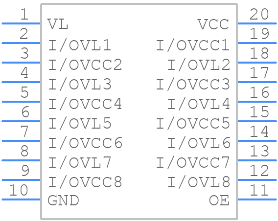 ST2378ETTR - STMicroelectronics - PCB symbol