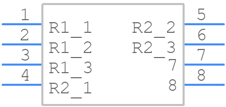 RK0971221Z05 - ALPS Electric - PCB symbol