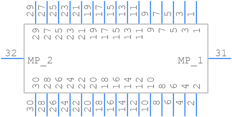 501571-3007 - Molex - PCB symbol