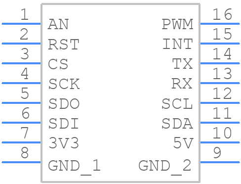 MIKROE-1817 - MIKROELEKTRONIKA - PCB symbol