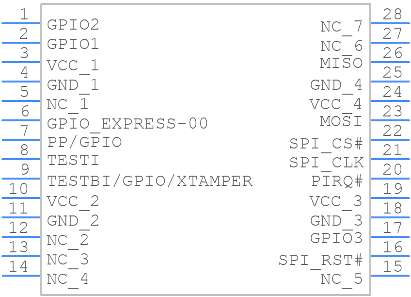 AT97SC3205-X3A12-20 - Microchip - PCB symbol