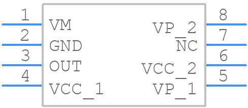 TSC1021AIYPT - STMicroelectronics - PCB symbol