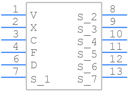 TOP271KG - Power Integrations - PCB symbol
