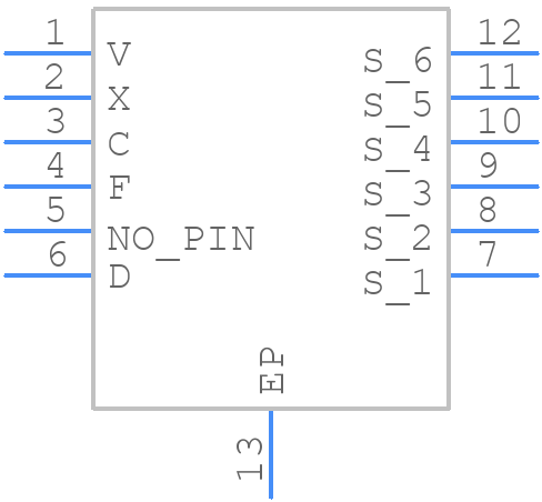 TOP270KG - Power Integrations - PCB symbol
