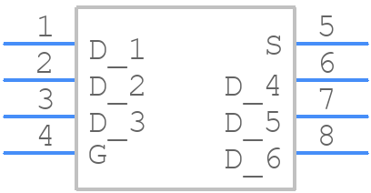 NTHS5404T1G - onsemi - PCB symbol