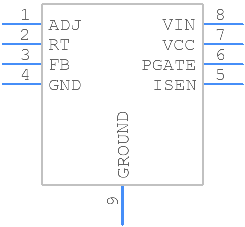 LM25085MY/NOPB - Texas Instruments - PCB symbol