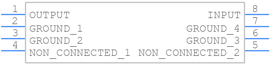 TS78L05CS - Taiwan Semiconductor - PCB symbol