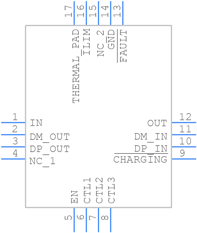 STCC2540IQTR - STMicroelectronics - PCB symbol