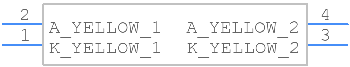 553-0233F - Dialight - PCB symbol