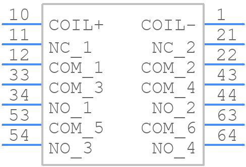G7SA-4A2B-DC24 - OMRON Electronics - PCB symbol