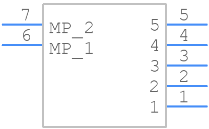 55460-0572 - Molex - PCB symbol