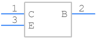 BC557 - onsemi - PCB symbol