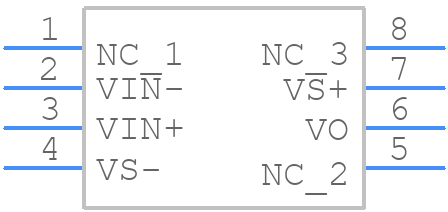 XOPA810IDT - Texas Instruments - PCB symbol