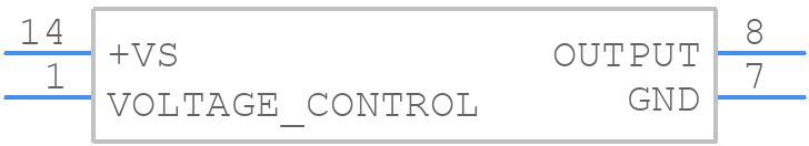 LFVCXO011125 - IQD - PCB symbol