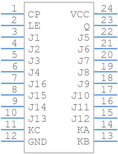 CD74HC4059M96E4 - Texas Instruments - PCB symbol