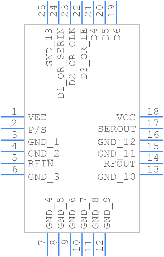 MAPS-010163-TR0500 - MACOM - PCB symbol