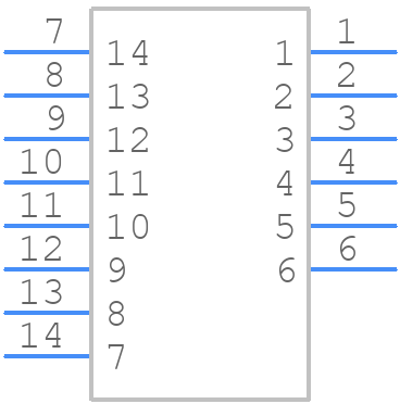 IL-AG5-14P-D3L2-A - JAE - PCB symbol