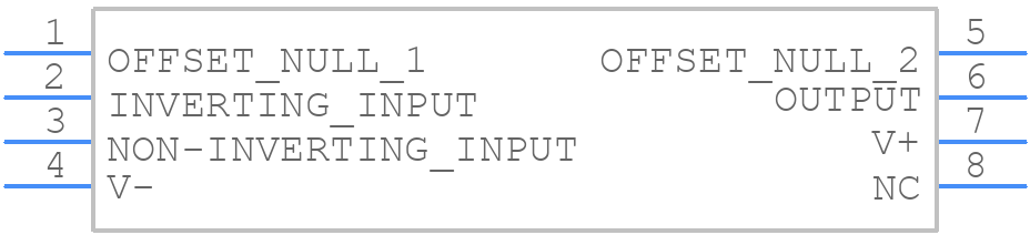 LM741H - Texas Instruments - PCB symbol