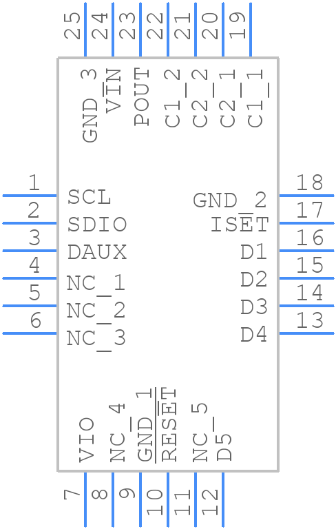 LM27966SQ/NOPB - Texas Instruments - PCB symbol