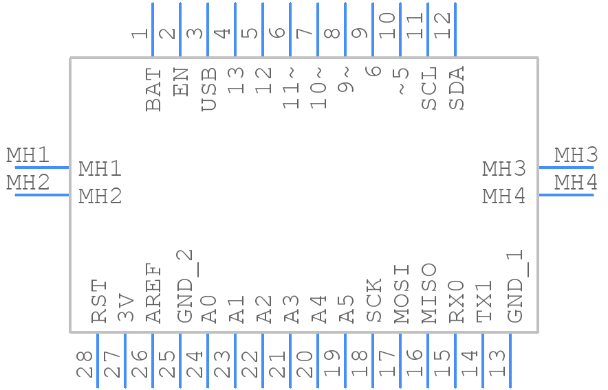 2796 - Adafruit - PCB symbol