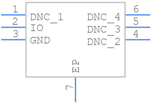 DS28E16Q+U - Analog Devices - PCB symbol