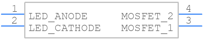 PS7206-1A-E3-A - NEC - PCB symbol