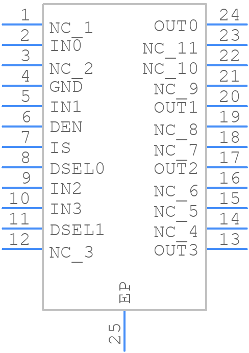 BTT62004ESAXUMA1 - Infineon - PCB symbol