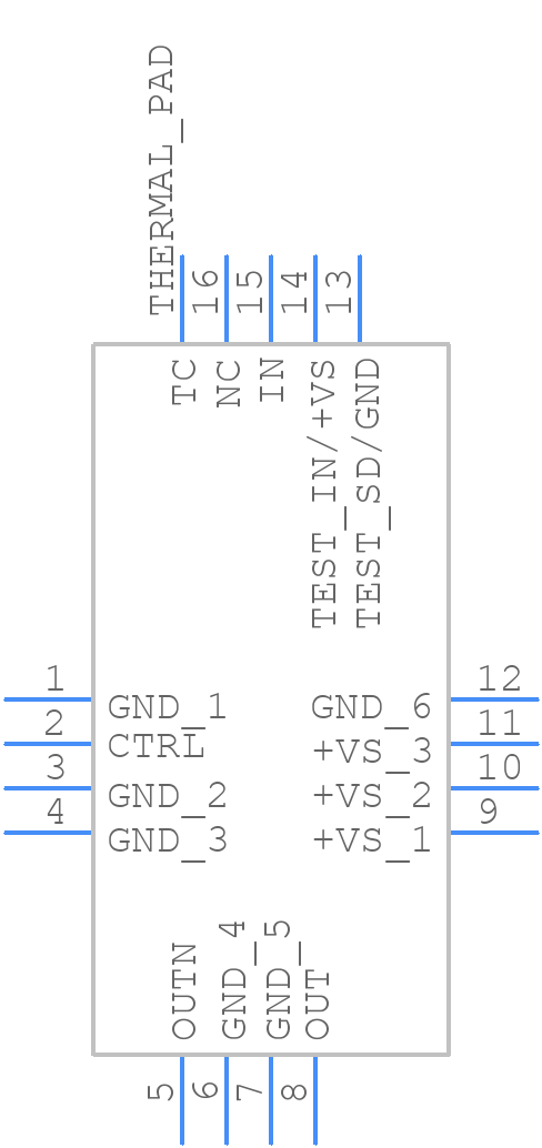 OPA857IRGTT - Texas Instruments - PCB symbol