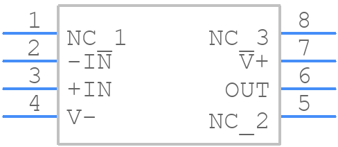 OPA1641AID - Texas Instruments - PCB symbol