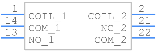 V23047A1012A511 - TE Connectivity - PCB symbol