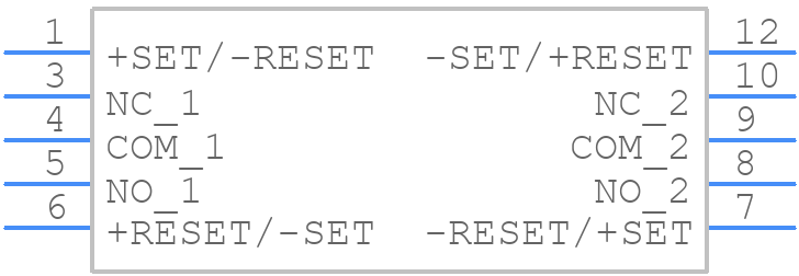 V23079B1205B301 - TE Connectivity - PCB symbol