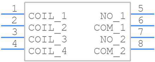 FTR-J2AK006W - FCL Components - PCB symbol
