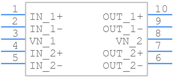 EMI8042MUTAG - onsemi - PCB symbol