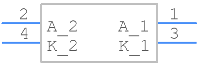 LTST-C195TGKRKT - Lite-On - PCB symbol