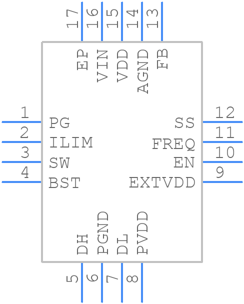 MIC2128YML-TRVAO - Microchip - PCB symbol