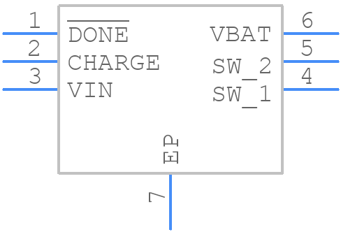 LT3484EDCB - Analog Devices - PCB symbol