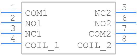 172-12 - Teledyne Technologies - PCB symbol