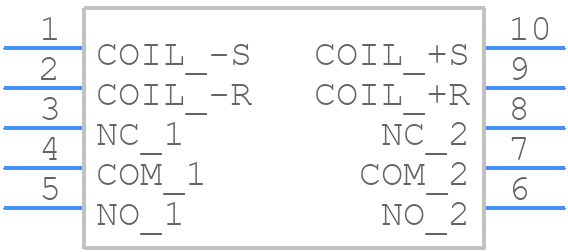 G2RK-2-DC6 - Omron Electronics - PCB symbol