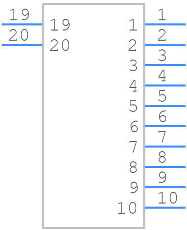 2014520102 - Molex - PCB symbol