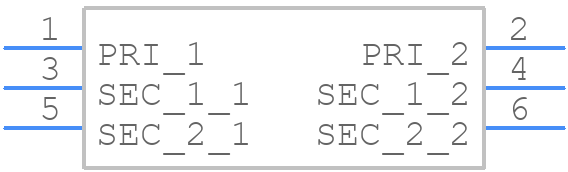 76602/1C - Murata Electronics - PCB symbol