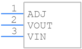 LT1084CT - Analog Devices - PCB symbol