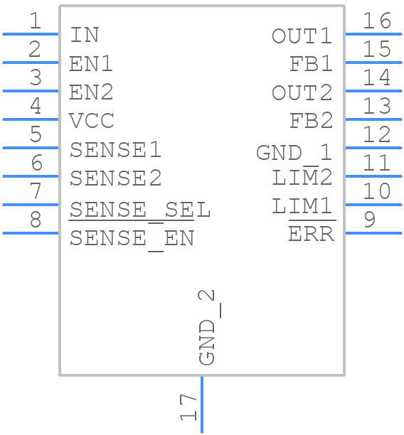 TPS7B7702QPWPRQ1 - Texas Instruments - PCB symbol