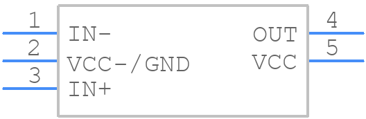 TL331QDBVRQ1 - Texas Instruments - PCB symbol