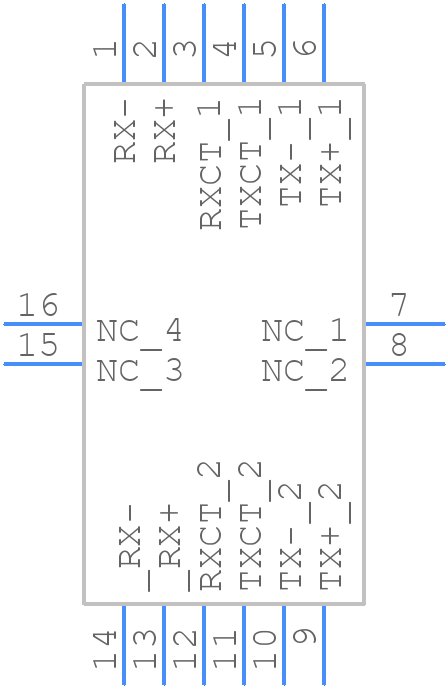 ETH1-230LB - COILCRAFT - PCB symbol